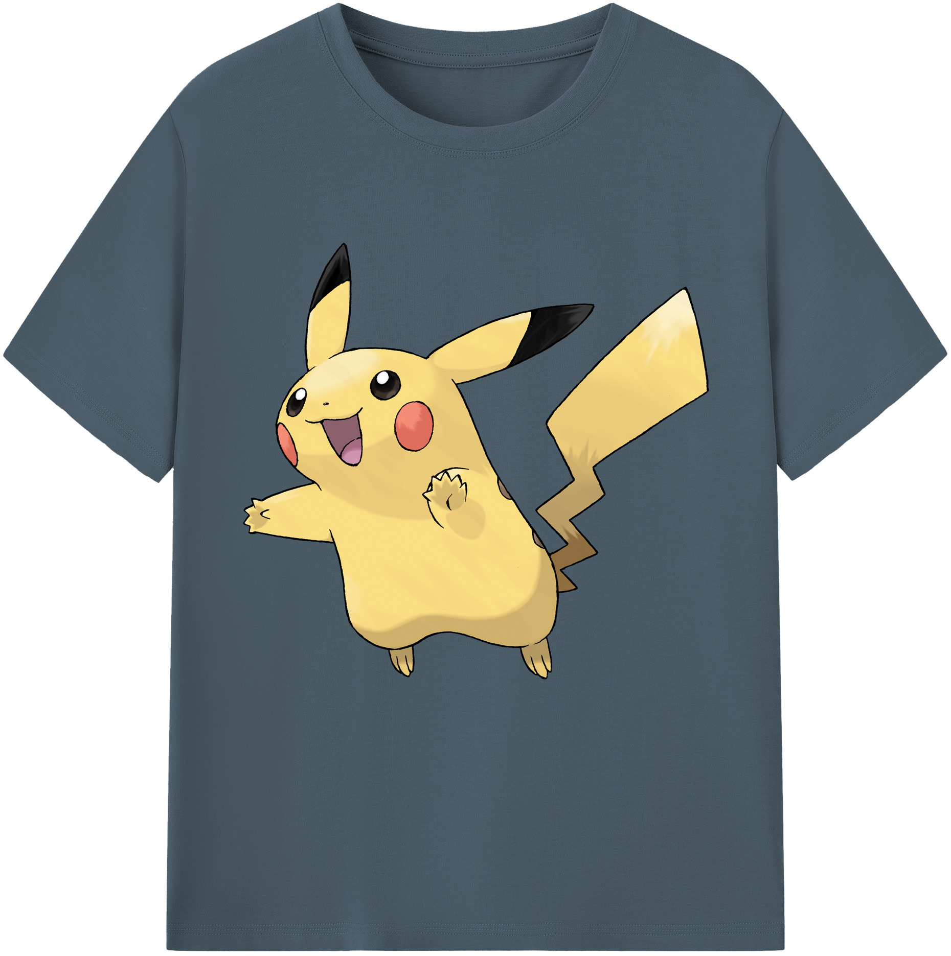 （画像用） ポケットモンスター Pokémon 綿100％半袖Tシャツ（フロントプリント）